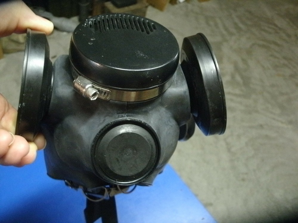 MSA ULRA TWIN RESPIRATOR GAS MASK