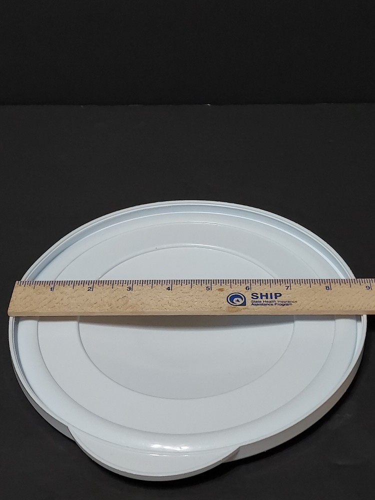PAMPERED CHEF White Dome Replacement Lid Only 8 3/4”