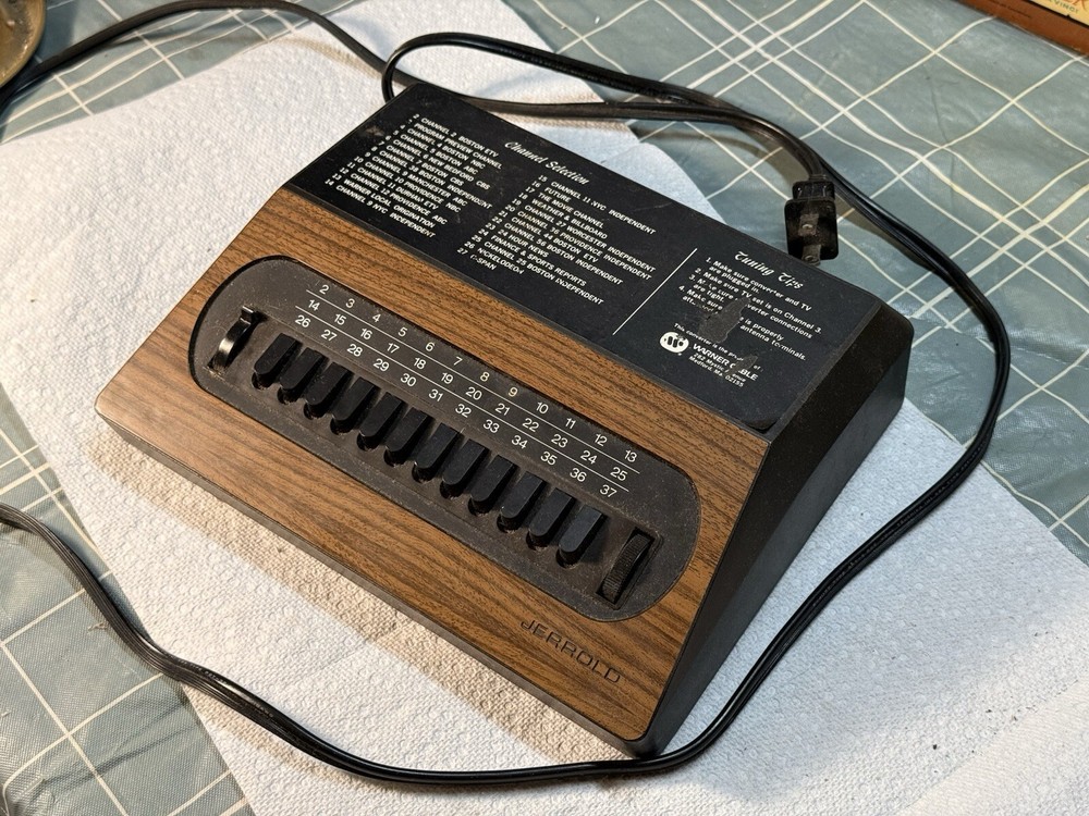 Vintage Jerrold JSX-3 Cable Box – Local Pickup Only