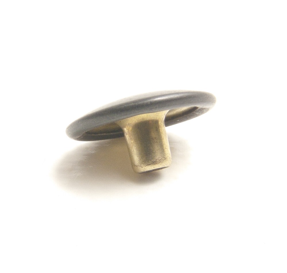 Snap Cap, Black Oxide Coated Brass w/ 3/16" Post - Cap Only