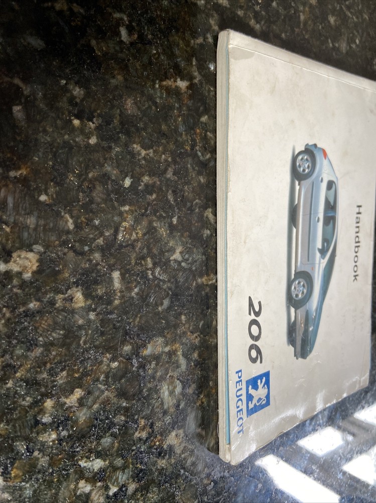 Peugeot 206 Handbook.