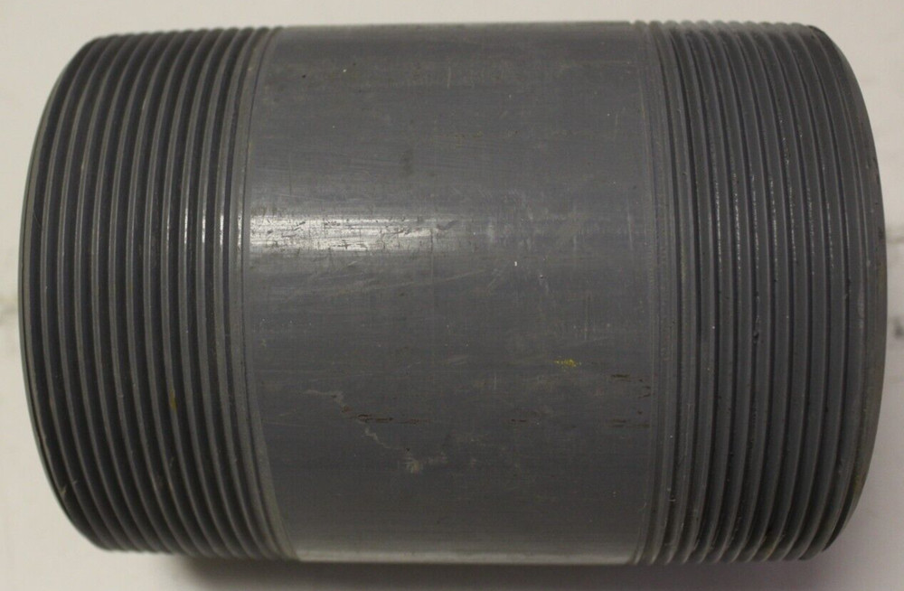 4" x 6" PVC Schedule 80 Threaded Nipple