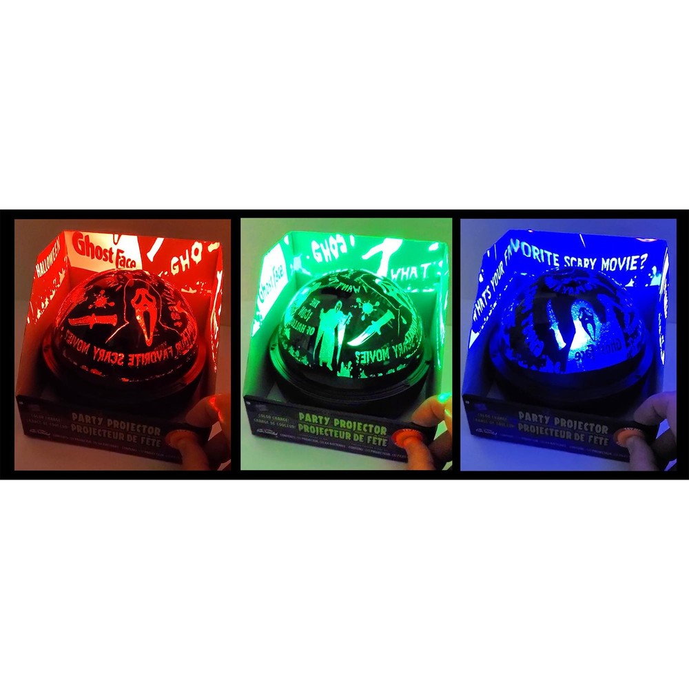 Scream Ghost Face Halloween Scene Party Projector