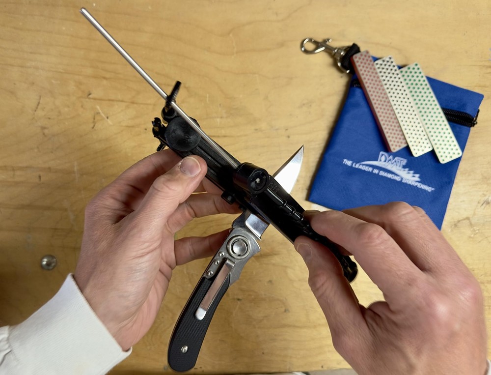 DMT 4 Whetstone Aligner Quick Edge Diamond Sharpening Kit AKEFCX