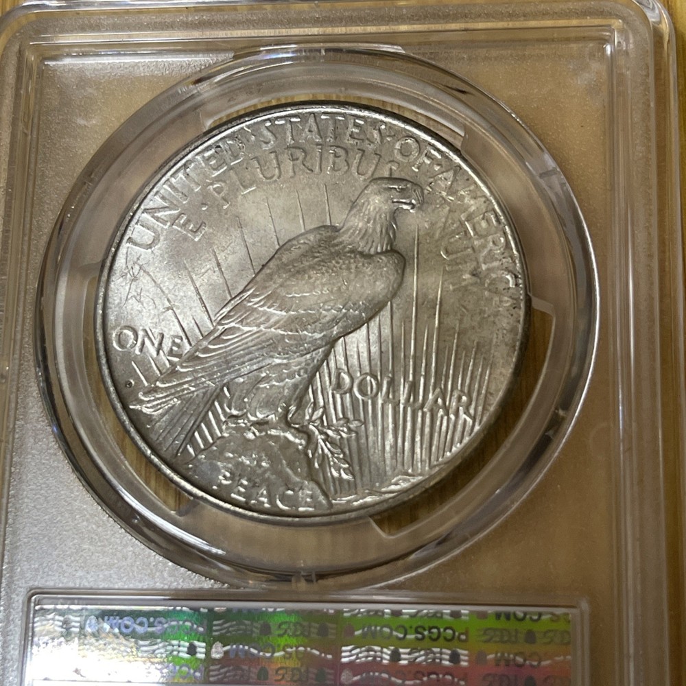 1926-D Peace Silver Dollar PCGS MS62