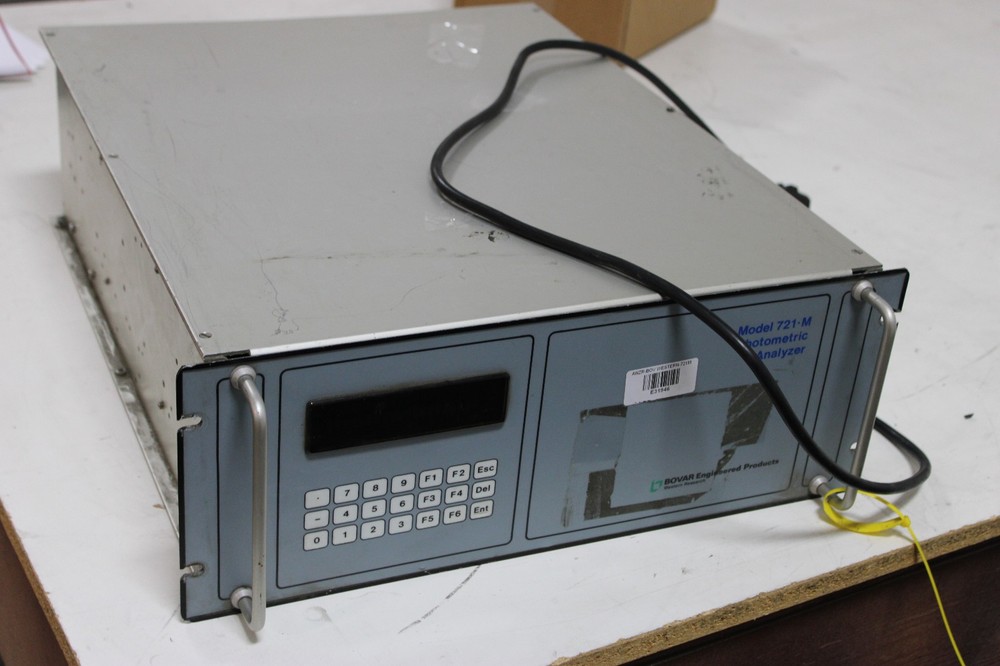 Bovar Engineered products Model 721-M Photometric Analyzer AS IS