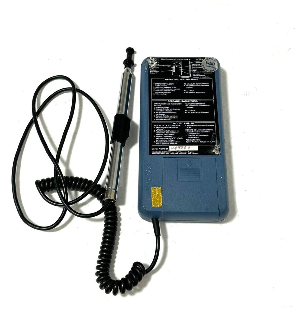Airflow Ta5 Anemometer/Thermometer