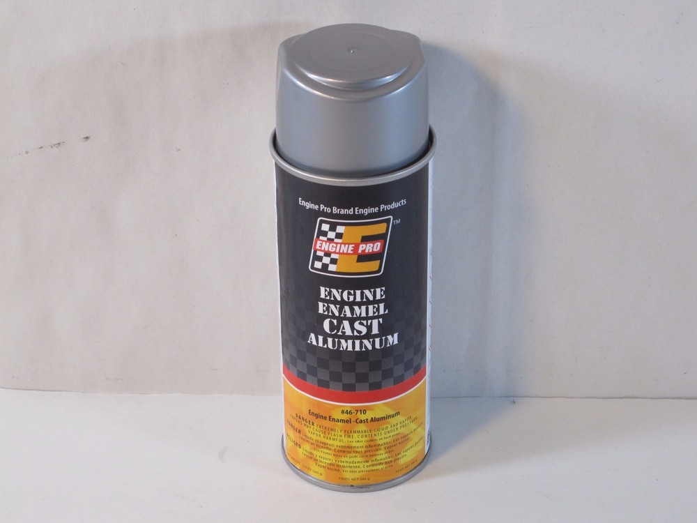 Engine Pro 46-710 Engine Enamel Paint Cast Aluminum 12 Oz Can