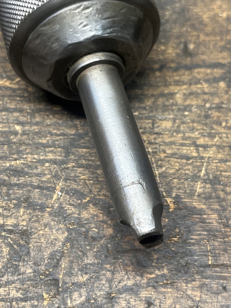 Very Early Jacobs Drill Chuck No 3 Unknown Taper 1/2 Cap ⬇️😎