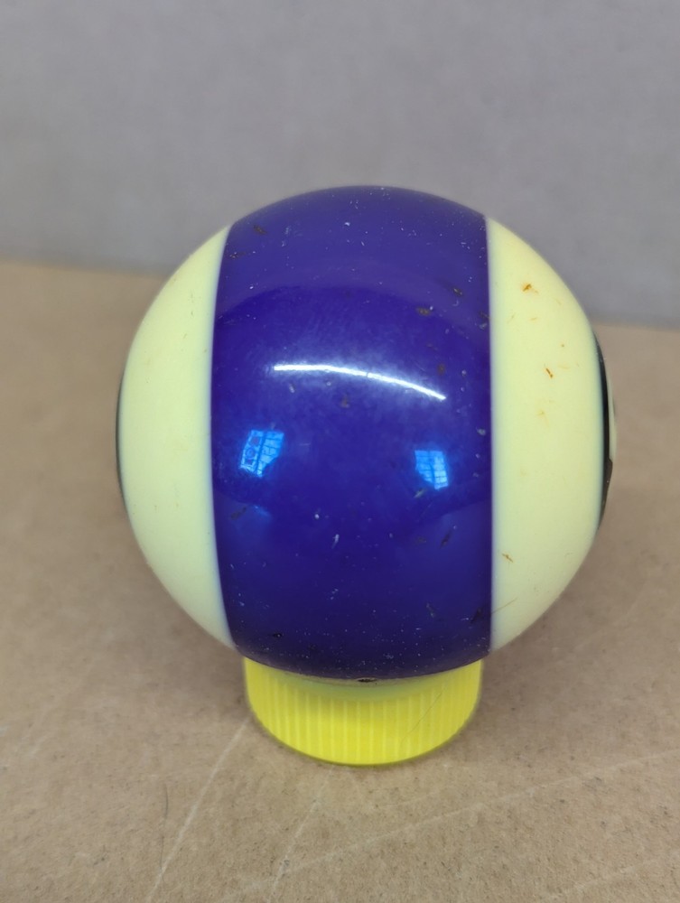 Brunswick Centennial Billiard #12 Pool Single Ball Replacement, Stripe Purple
