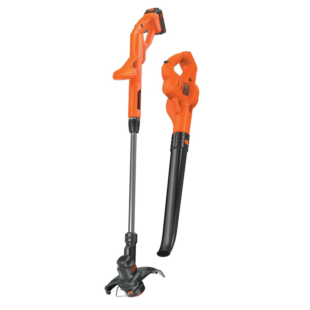 BLACK+DECKER 20V MAX* String Trimmer / Edger and Sweeper Combo Kit - LCC221