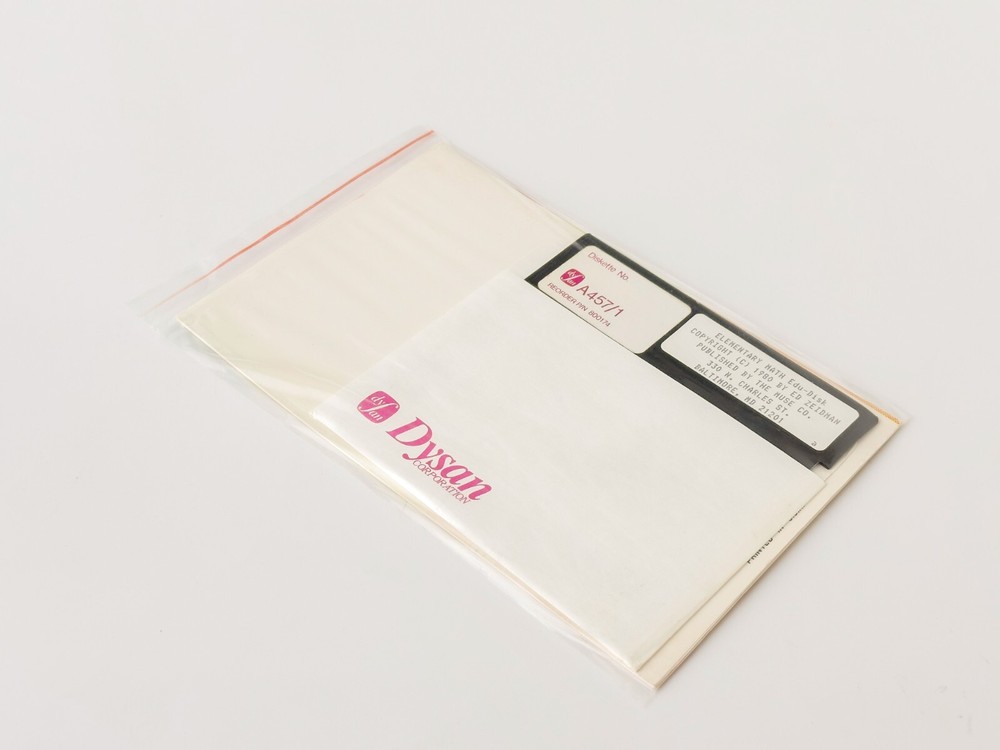 Elementary Math: Edu Disk - MUSE Software (The MUSE Co.) - 1980 / Apple II