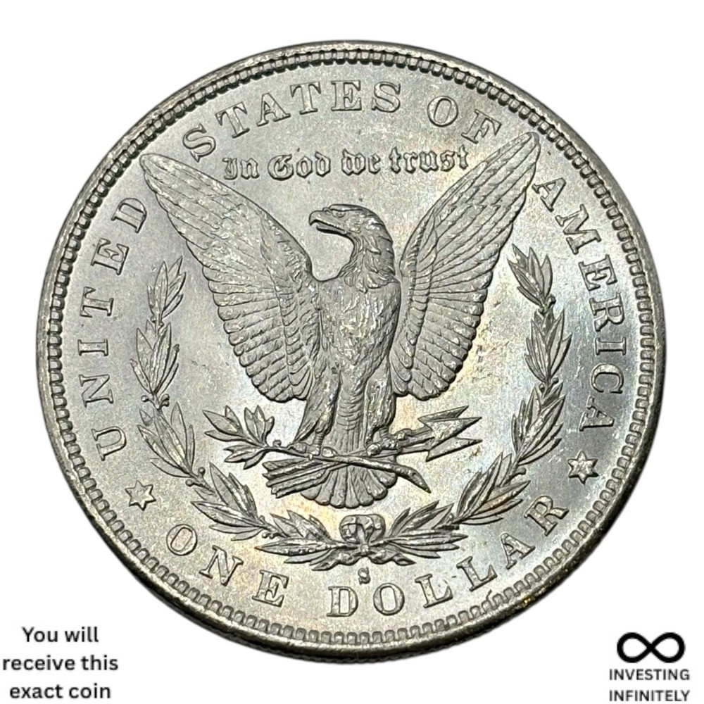 1879 S Morgan Dollar X-1618