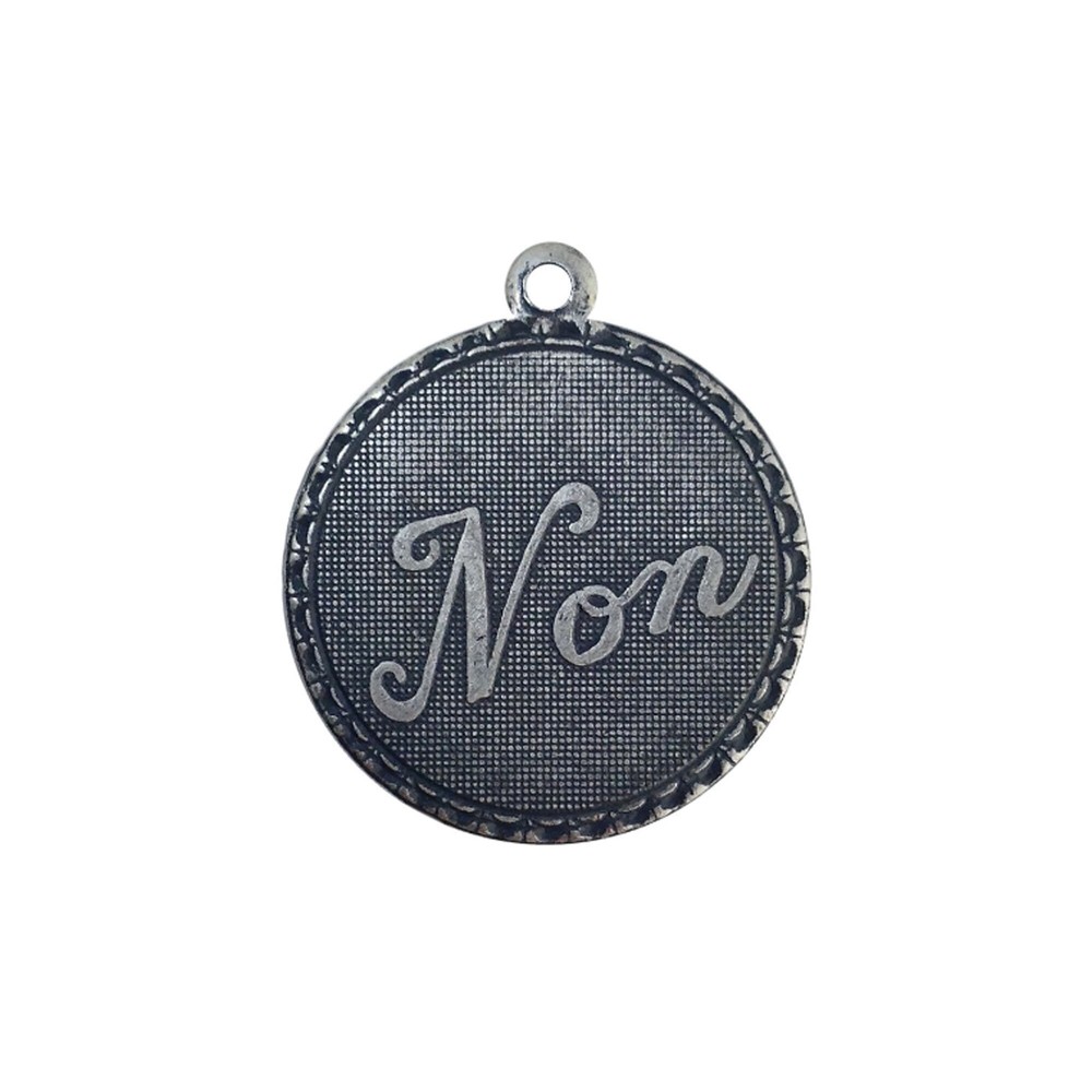 Non (No) Word Charm with Loop (4)