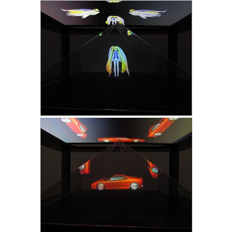 Universal Smartphone 3D Hologram Display Stand Projector Py-ramid