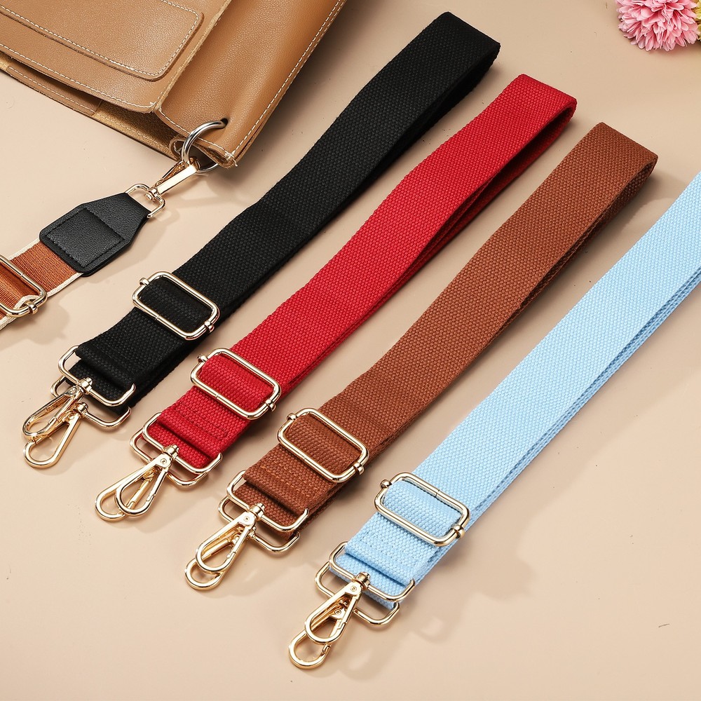 Wide Shoulder Purse Strap [1Pcs] - 55 Inch Adjustable Strap - [Light Brown]