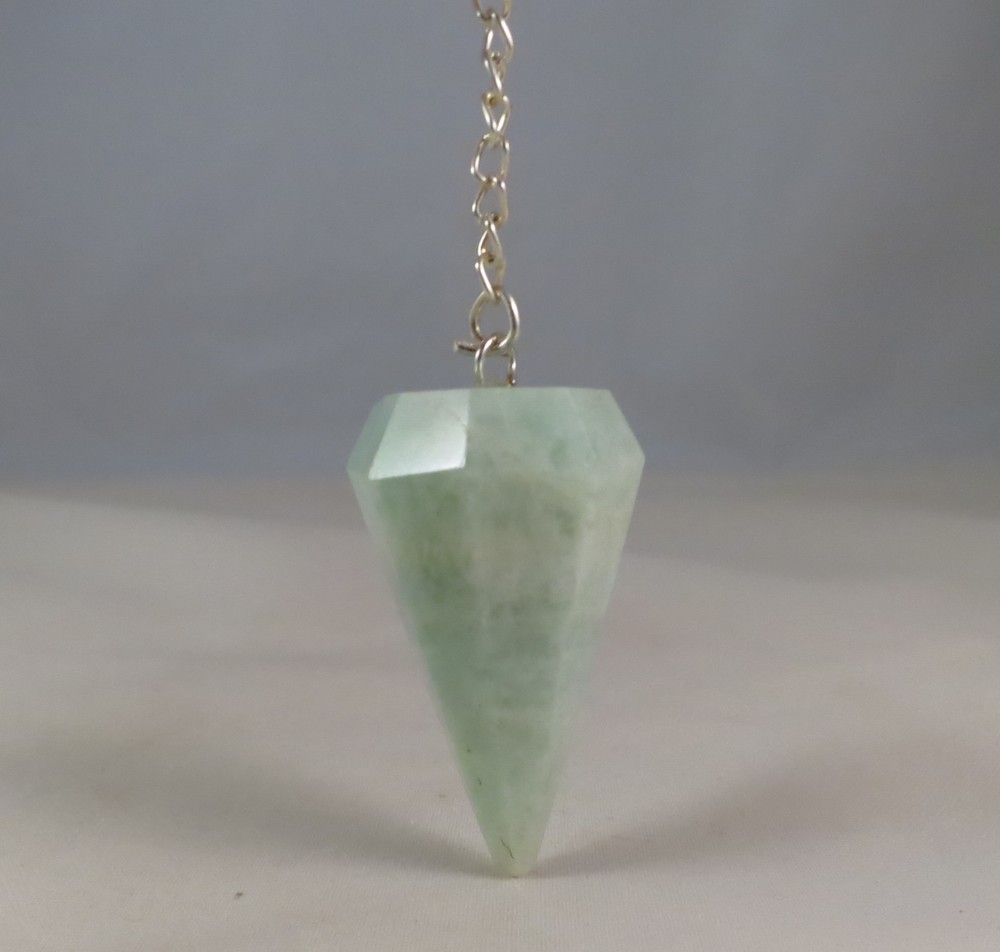 AMAZONITE CRYSTAL PENDULUM