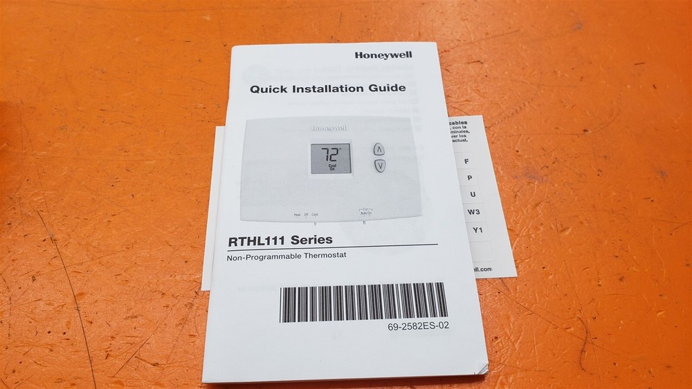 ⭐️⭐️⭐️⭐️⭐️ Honeywell RTHL111 Non-Programmable Thermostat With Digital Display