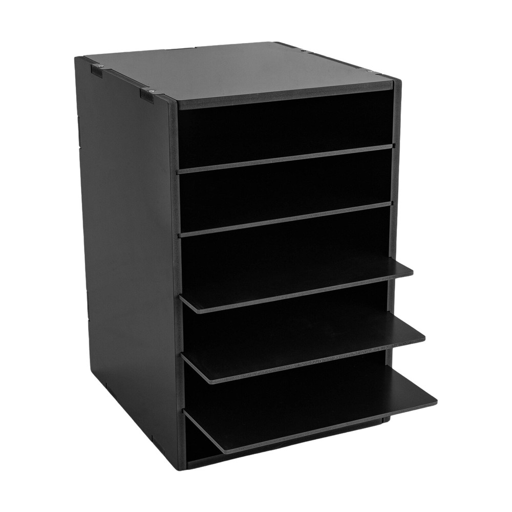 File Organizer PVC Board Letter Desktop Document Folder Office Tray Holder 6Tier