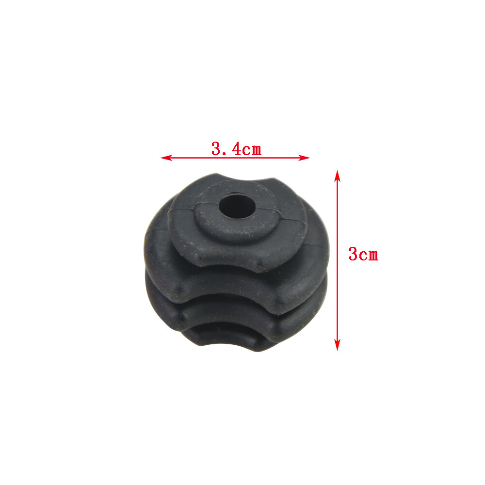1pcs Archery Compound Bow Stabilizer Ball String Stop Suppressor Damper Bracket