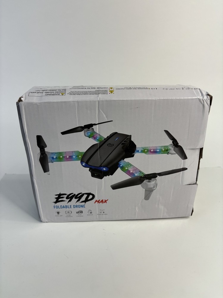 E99D Max Foldable Drone With Controller App Control, FPV Live Video/Photo