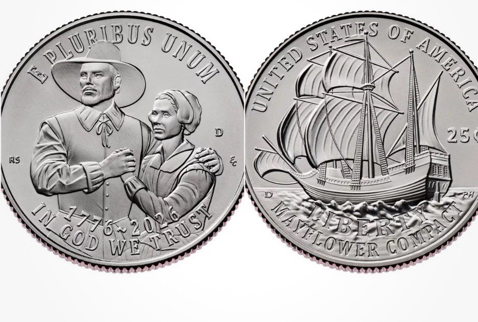Mayflower Compact 2026 D Uncirculated Denver Roll