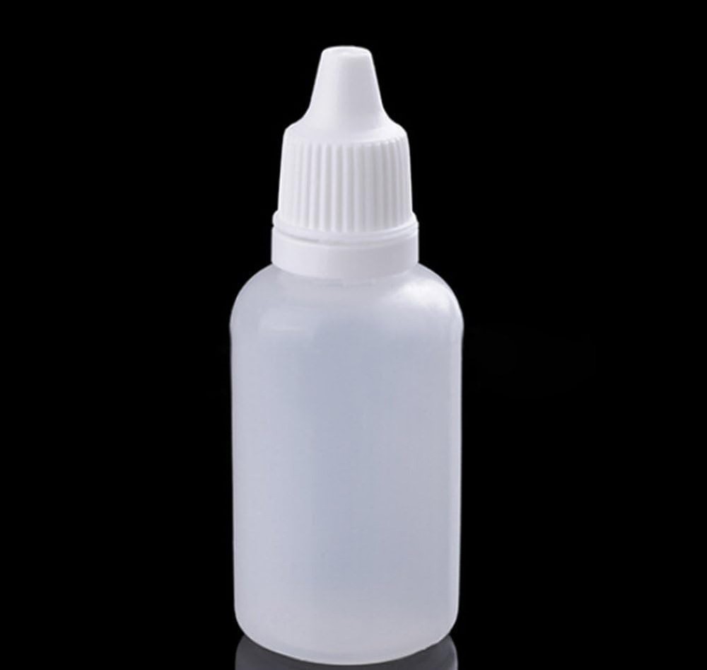 50PCS 30ML Empty Plastic Dropper Bottles, Great for Solvents, Light oils, Pai...