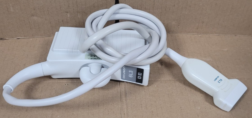 Acuson 6L3 (08252598) Linear Array Ultrasound Transducer Probe (UNTESTED)