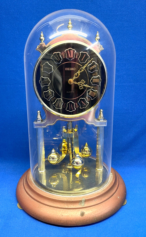 Seiko Anniversary Clock Quartz  Musical Working *