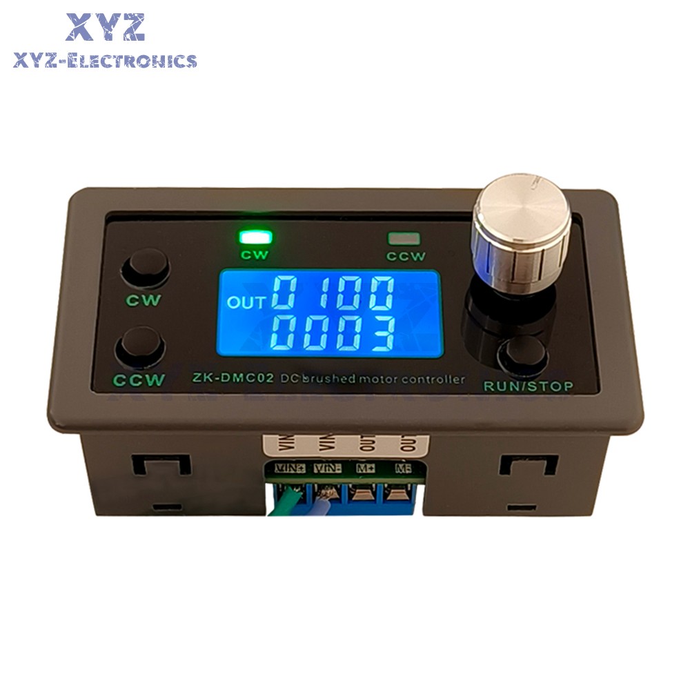 12-30V DMC02 DC Motor Controller Forward/Reverse Delay Cycle Speed Regulation