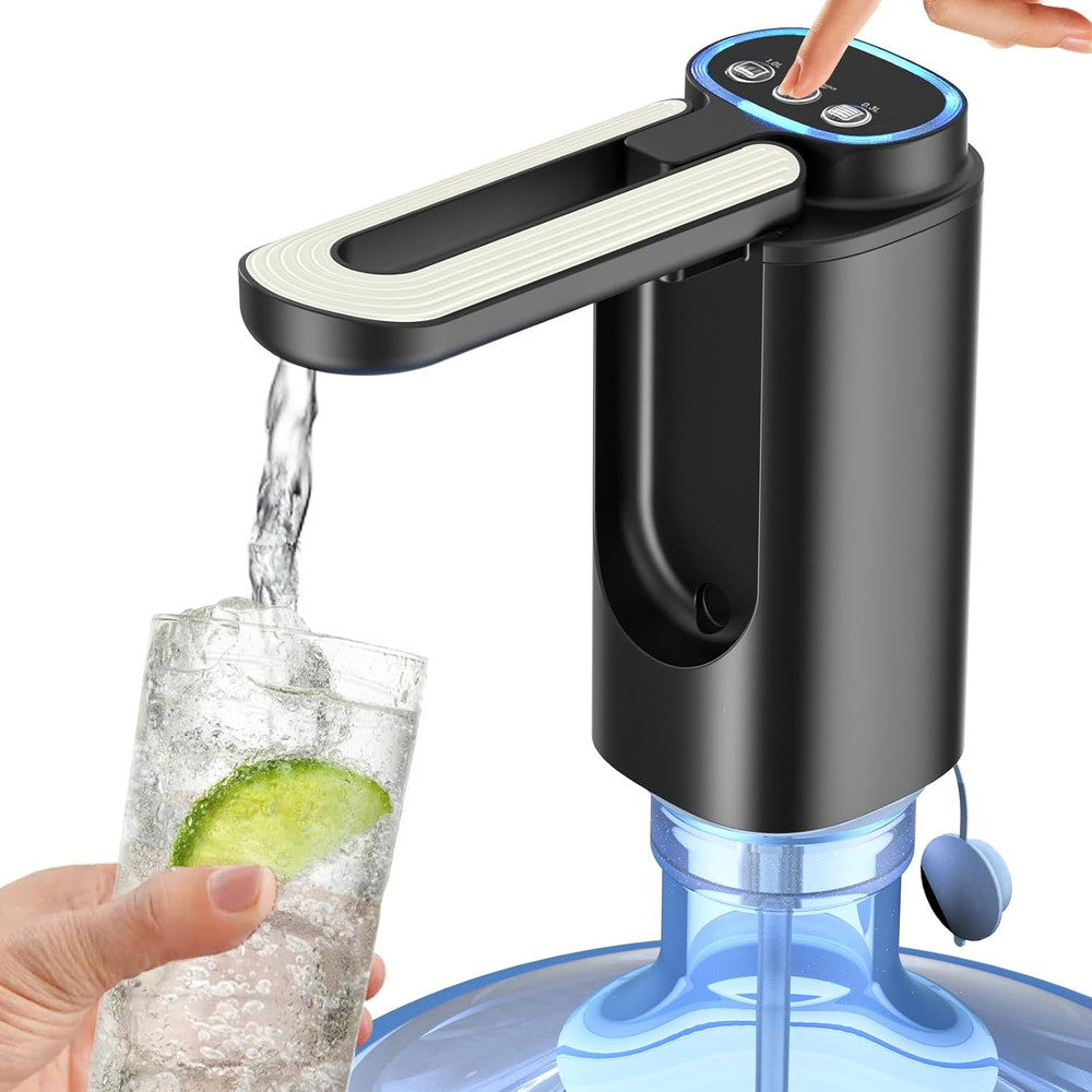 3 Mode Foldable Nozzle 5 Gallon Water Dispenser, Water Bottle Pump for 5 Gallon,