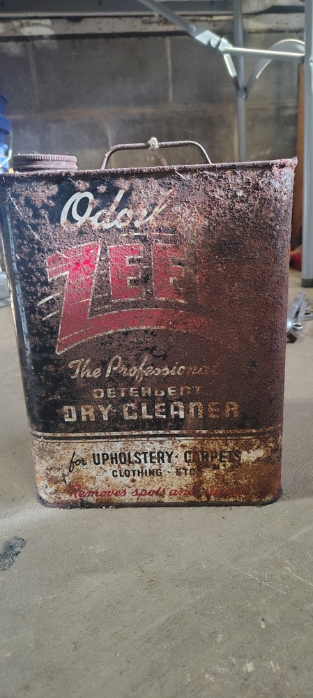 2gal oderless Zeen professional detergent Dry Cleaner for upholstery, carpet tin