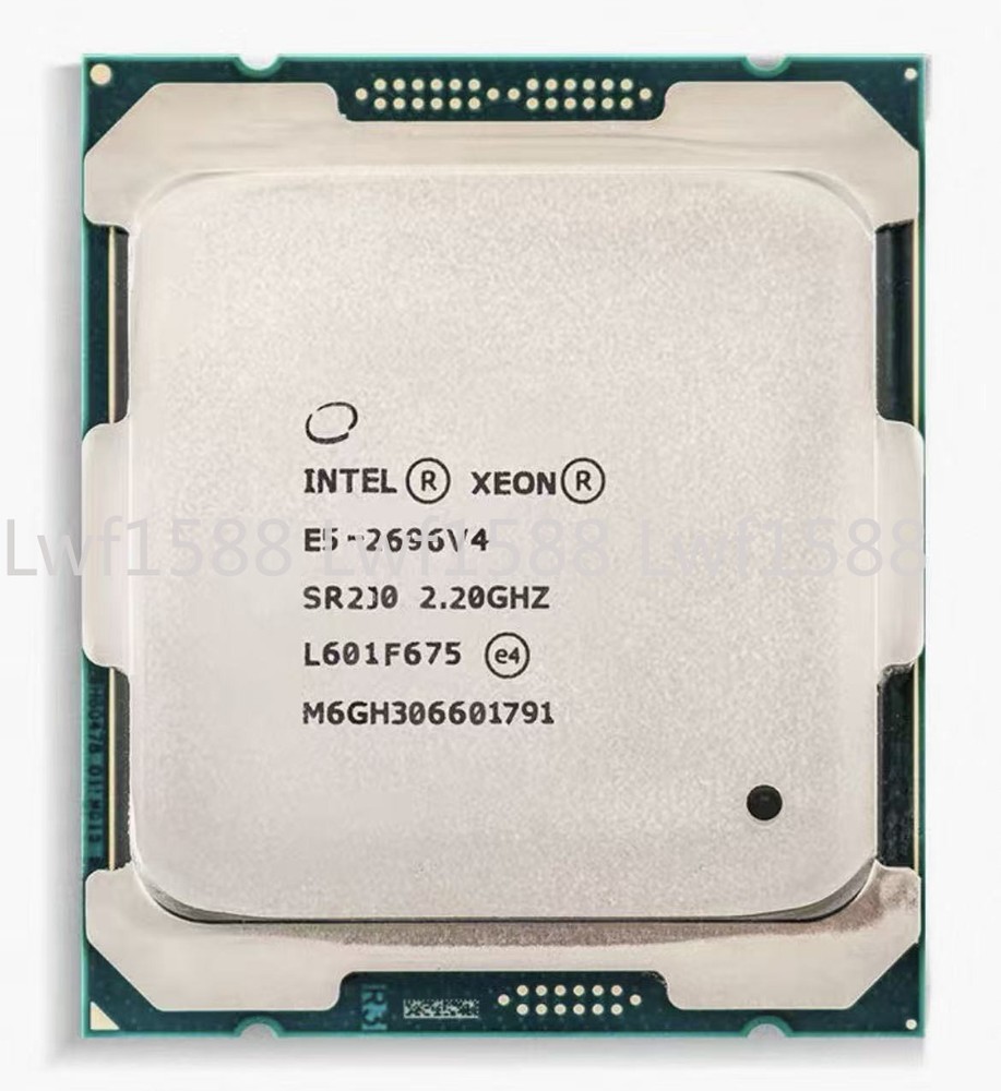 Intel Xeon E5-2696 V4 LGA2011-3 Server CPU Processor 2.2GHz 22Core 44T 55MB