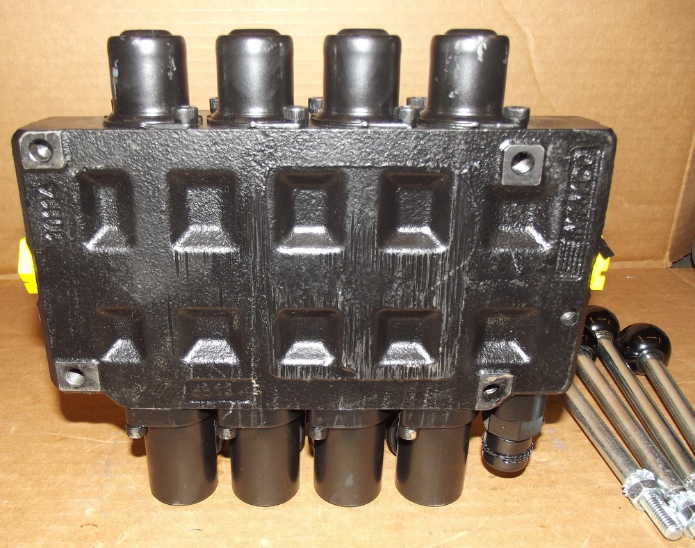 NIMCO CONTROLS 4 SPOOL CONTROL VALVE P2000US CV114 with Handles