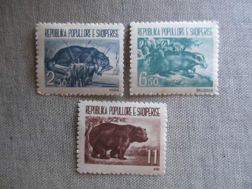 Albania, Scott# 589-591, MH