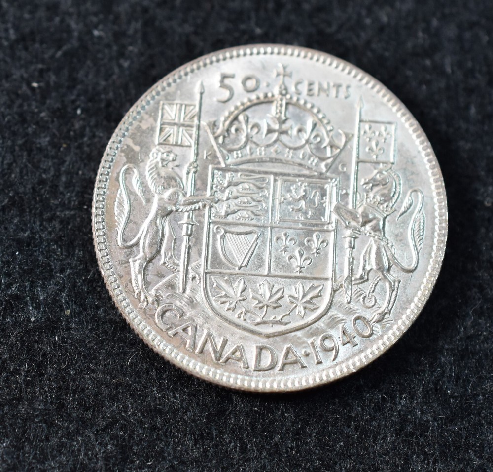 CANADA 1940 50c COIN