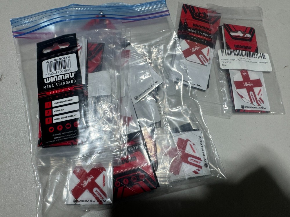 40 Sets Winmau Dart Flights