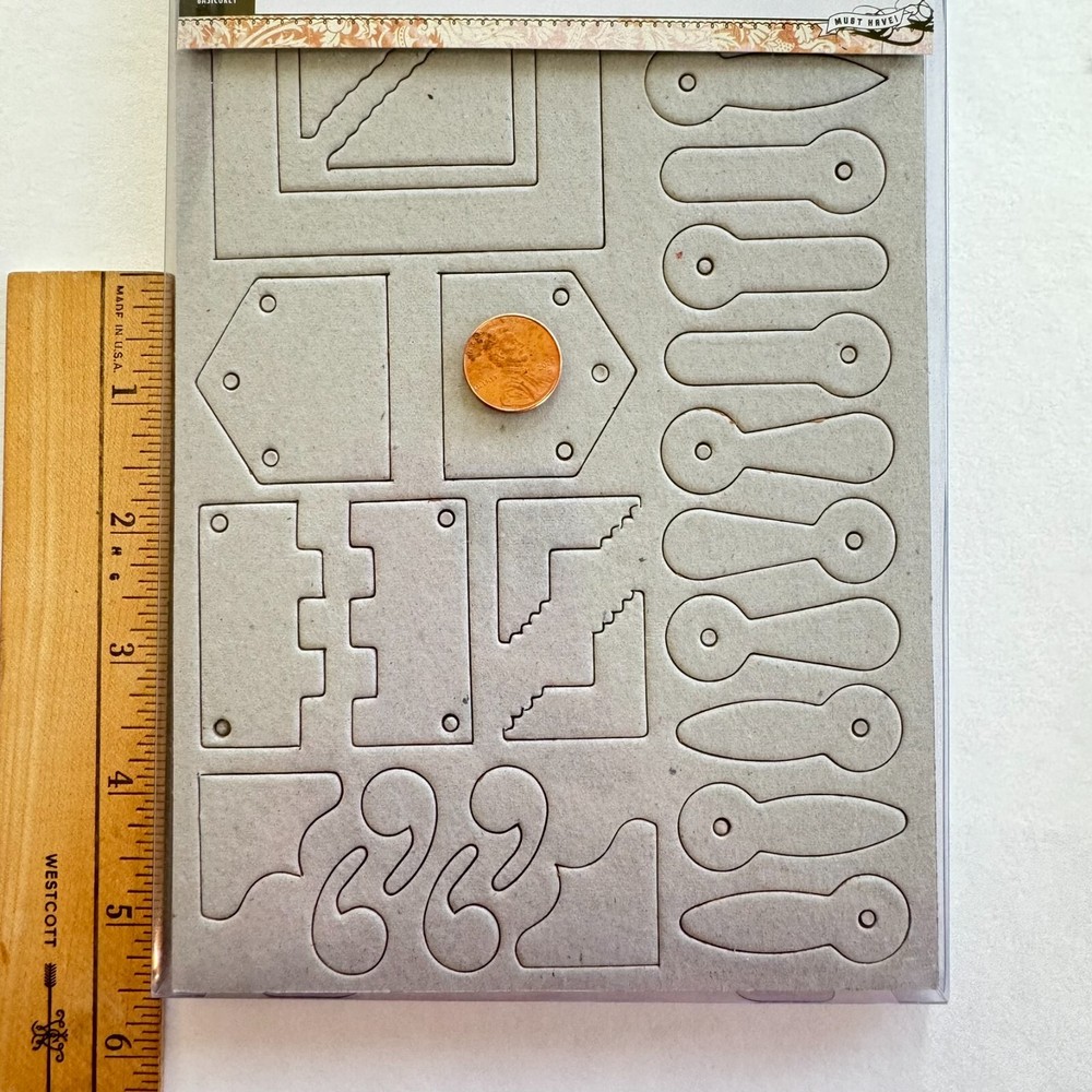 4 Pks Chipboard Asst Alphabet Letters & Elements Self-Adhesive Basic Grey 300+
