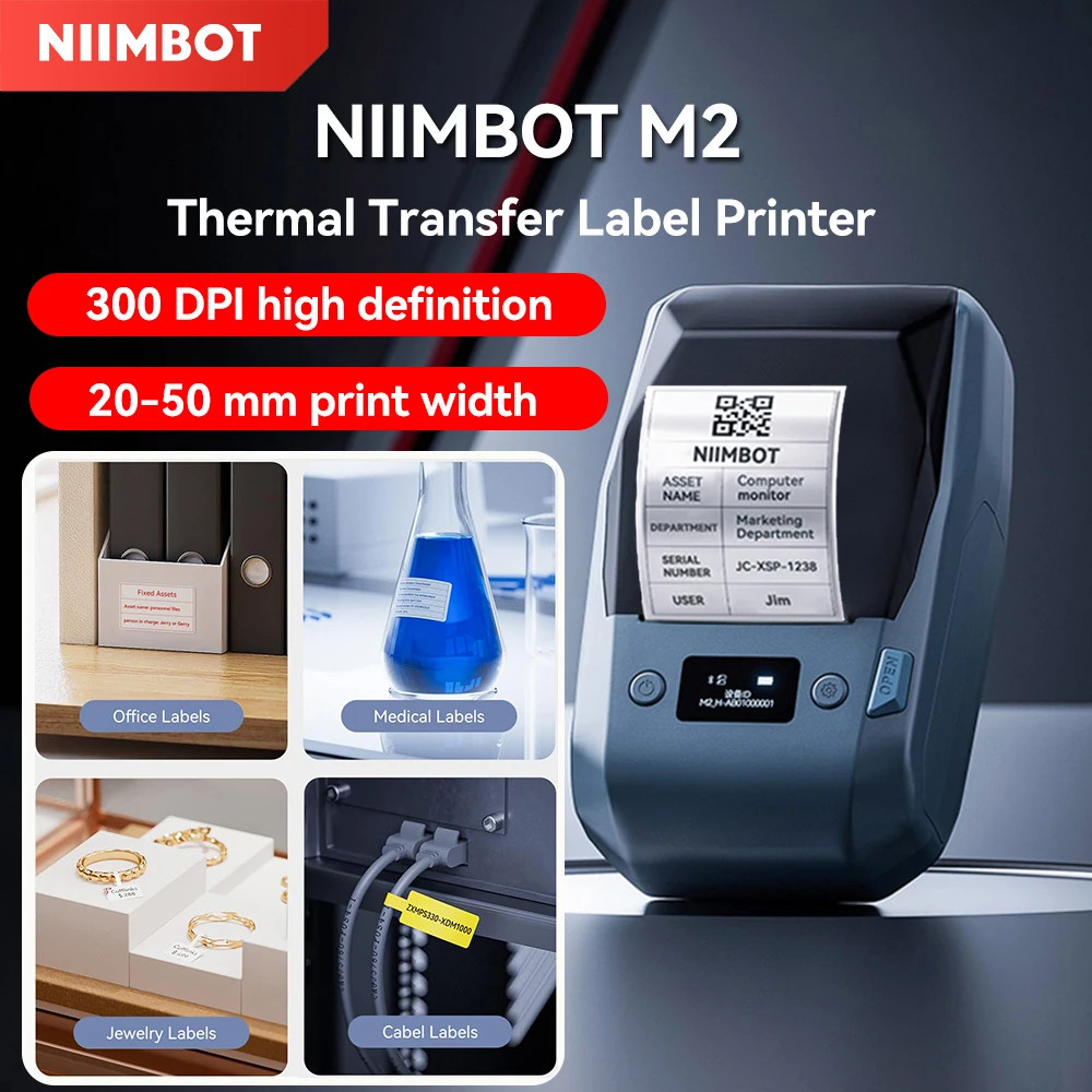 Niimbot M2 Thermal Transfer Label Printer: Essential, Smart & Durable