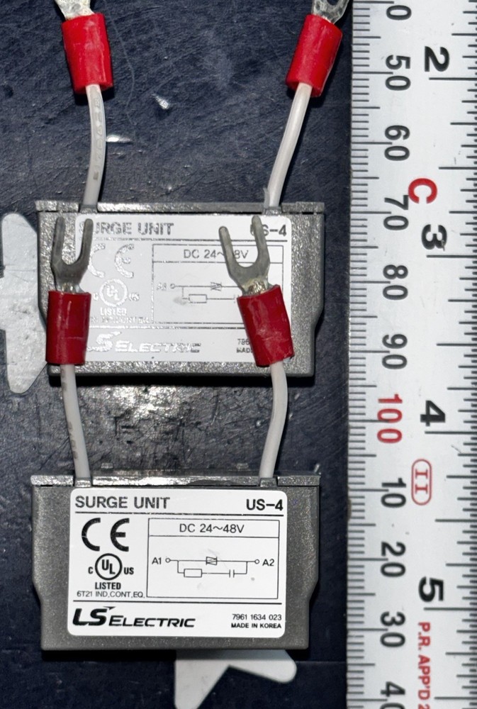 Two Pieces LS Electric US-4 Surge Protector Unit DC24 - 48V TWO UNITS