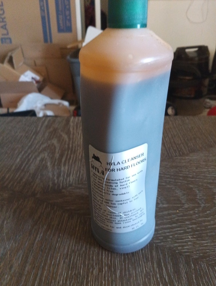 HYLA Cleanser for Hard Floors 32 oz. Used