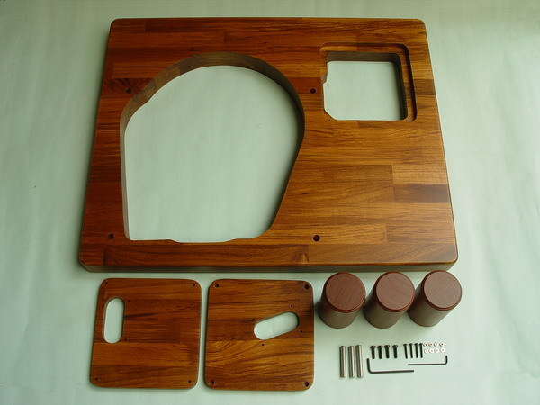New Teak Plinth for Garrard 401