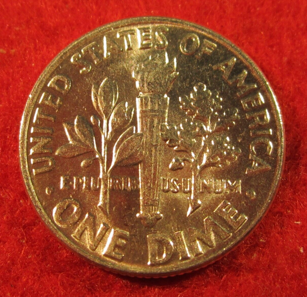 1962 P Roosevelt Dime - 90% Silver - BU - Uncirculated
