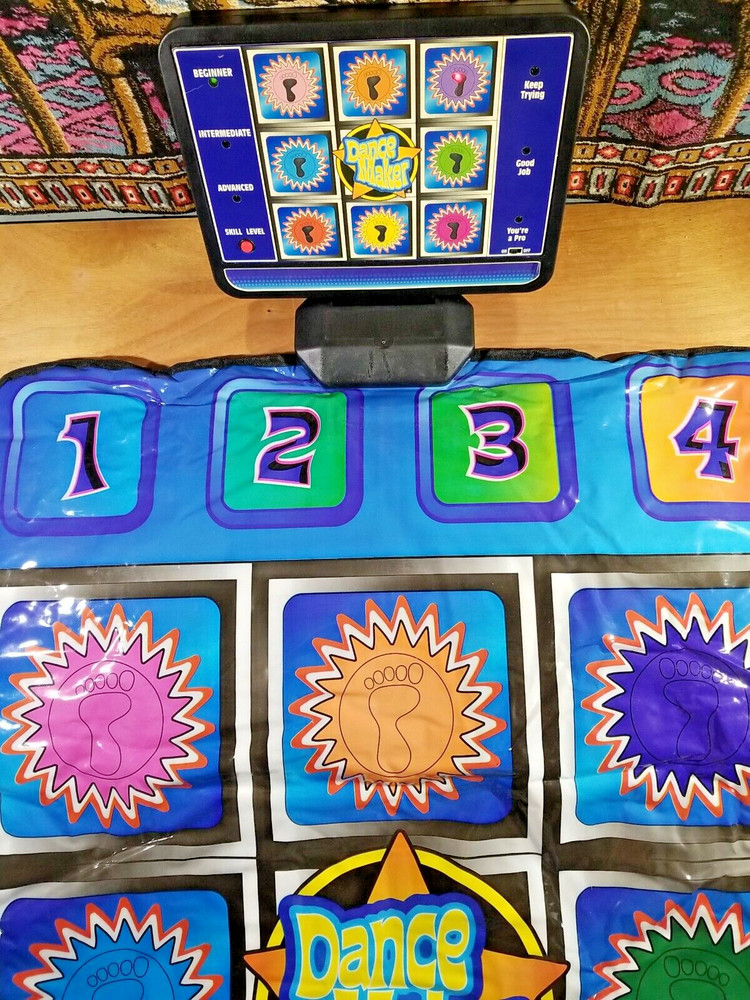 1999 Diva Dance Maker Electronic Dance Pad Game Works by Moose Mountain