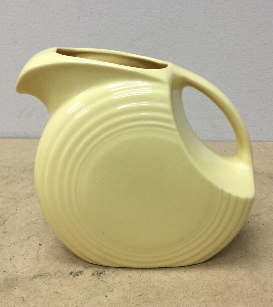 Fiesta Pitcher Pale Yellow Free Shipping