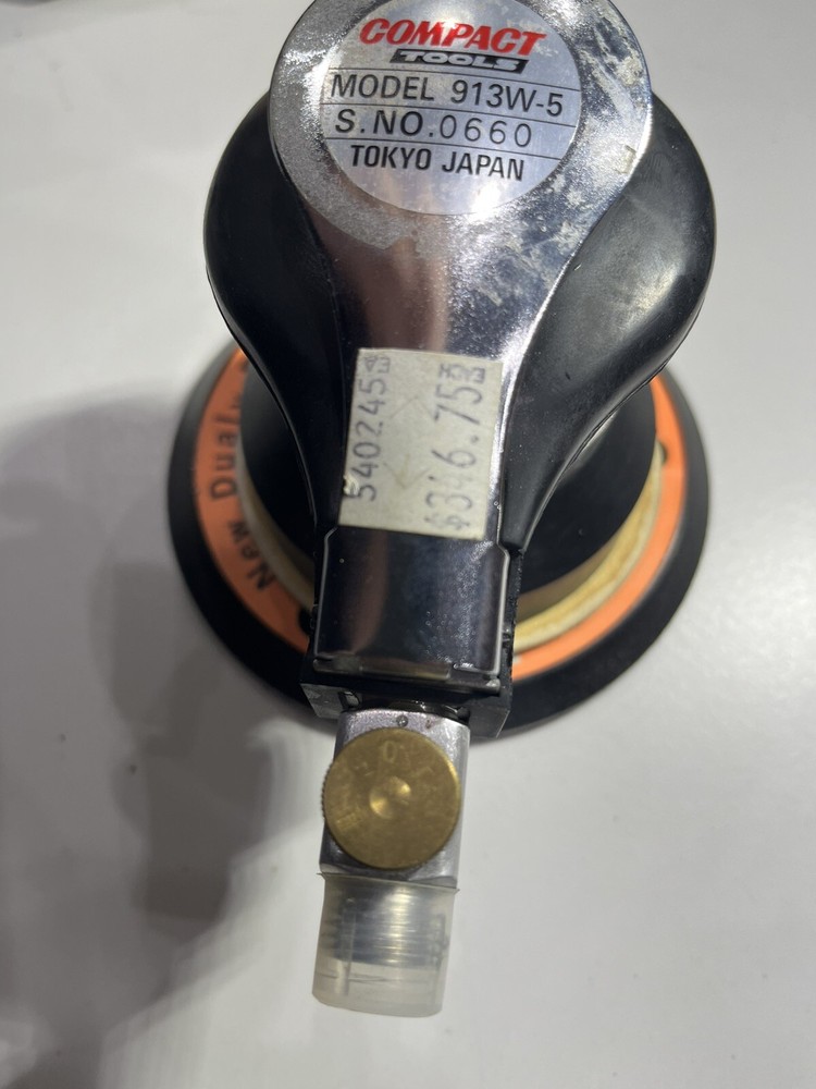 Compact Tools 913W-5 MPS Water Sharpened Double Action Orbital Sander Complete