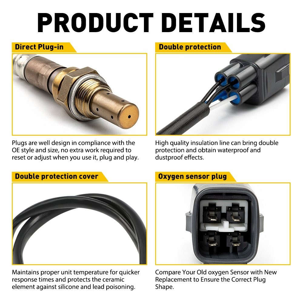 Oxygen O2 Sensor Replacement Upstream For 2001-2003 Rav4 Toyota 89467-42020