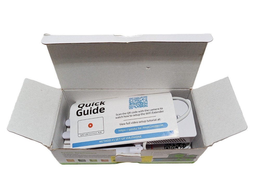 300Mbps wifi range extender (Model: RPT-007)