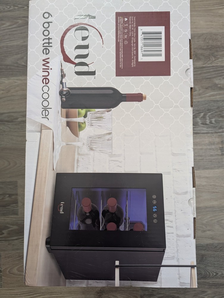 6 bottle wine cooler fridge