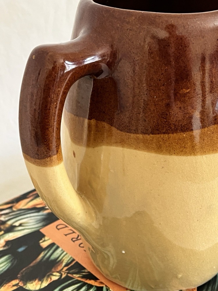 Vintage Stoneware Ceramic Pitcher or Vase